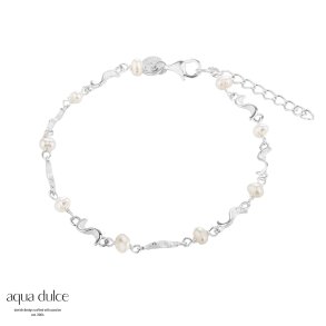 Aqua Dulce, Rhumba pearl armbnd i sterlingslv