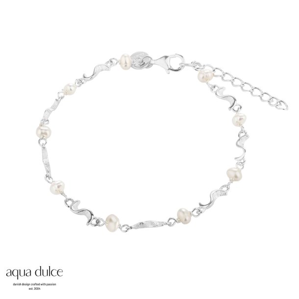Aqua Dulce, Rhumba pearl armbnd i sterlingslv
