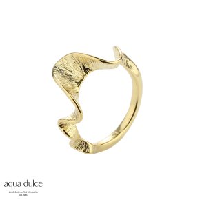 Aqua Dulce, Rhumba ring i forgyldt sterlingslv