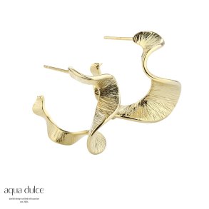 Aqua Dulce, Rhumba 25mm. restikkere i forgyldt sterlingslv