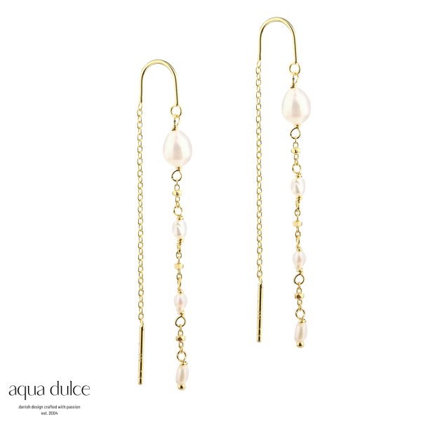 Aqua Dulce, Rice dot thread rehngere i forgyldt sterlingslv