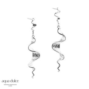 Aqua Dulce, New Rhumba long restikkere i sterlingslv