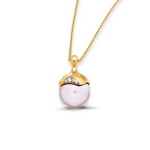 Mllers Collection, perlevedhng med lyserd perle