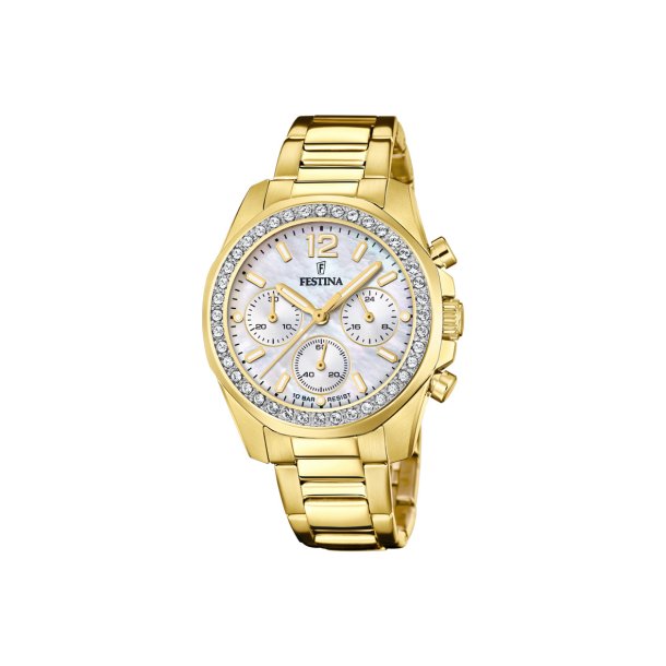 Festina F20609/1, Rainbow i gulddoubl&eacute;