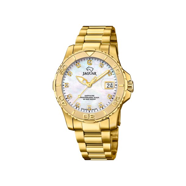 Jaguar J971/5 Lady's Professional Diver, Gulddoubl&eacute;