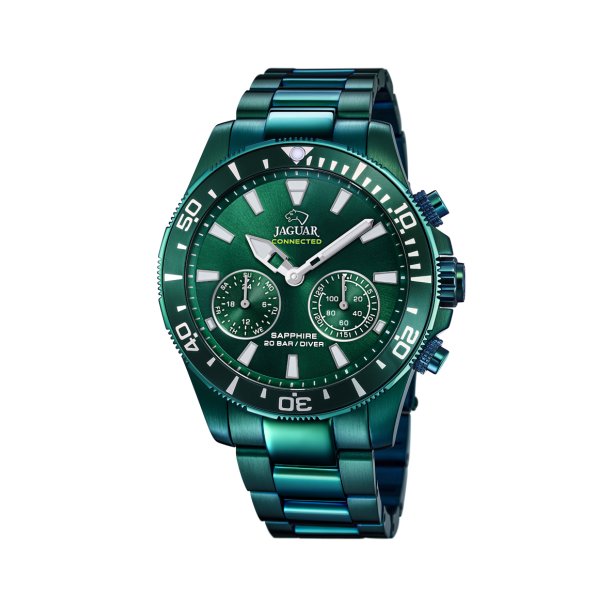 Jaguar J990/1 Connected Diver, grn stl