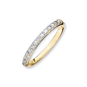 Mllers Collection, alliancering med diamanter i guld