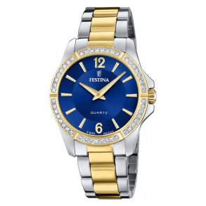 Festina, F20594/2 Mademoiselle dameur bicolour med bl skive