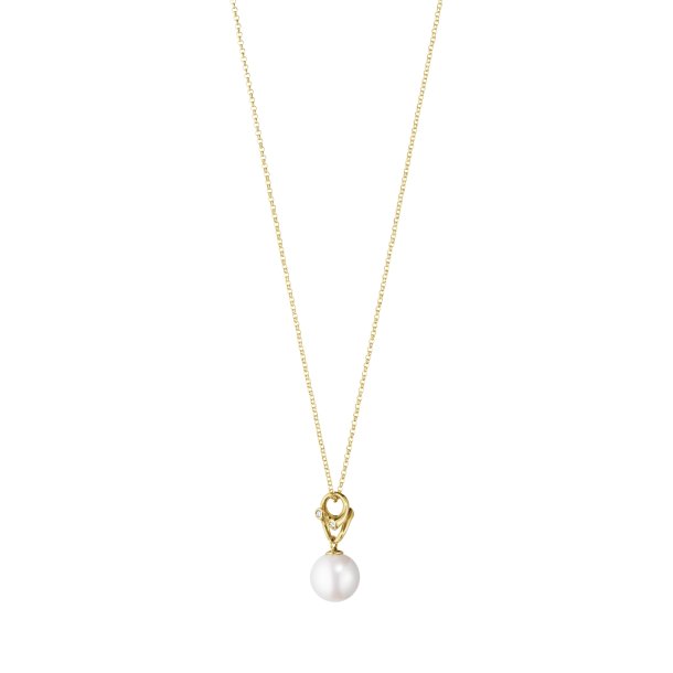 Georg Jensen Magic halskde i guld med brillanter