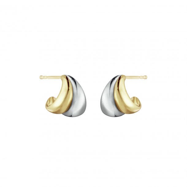 Georg Jensen Curve restikker, slv og 18kt guld