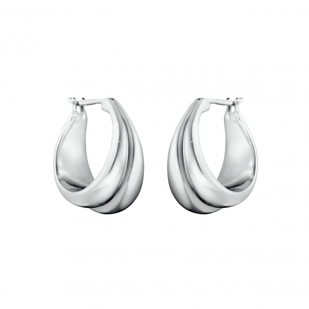 Georg Jensen Curve reringe, slv
