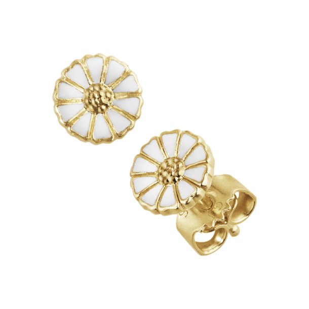 Georg Jensen Daisy restikker i forgyldt slv