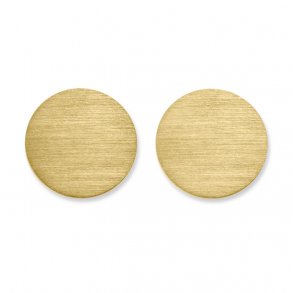 Circle restikker i 14kt rdguld, stor