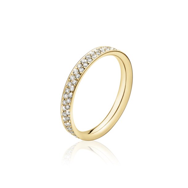 Georg Jensen Magic ring i 18 karat guld med brillanter