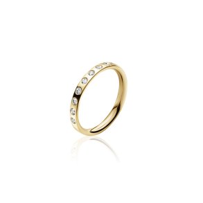 Georg Jensen Magic ring i 18 karat guld med brillanter