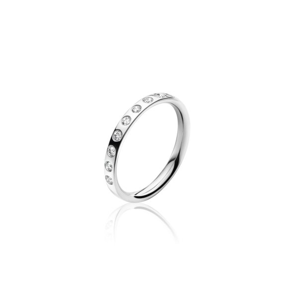 Georg Jensen Magic ring i 18 karat hvidguld med brillanter