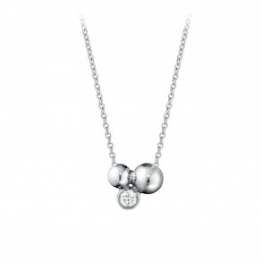Georg Jensen Moonlight Grapes halskde, sterlingslv