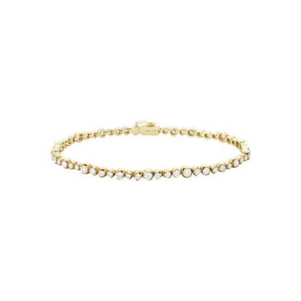Georg Jensen Signature Diamonds armbnd i guld med brillanter