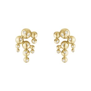 Georg Jensen Moonlight Grapes reringe i guld med brillanter