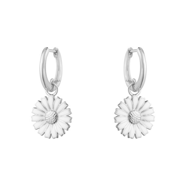 Georg Jensen Daisy creoler i slv