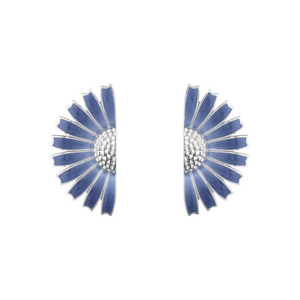 Georg Jensen Daisy restikker i rhodineret slv