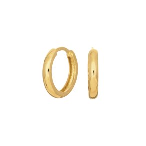 Creoler 12mm i 8kt rdguld