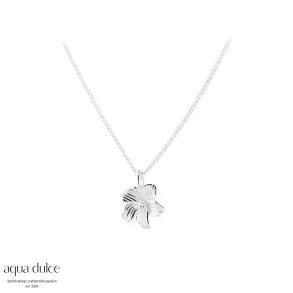 Aqua Dulce Jasmin halskde i slv