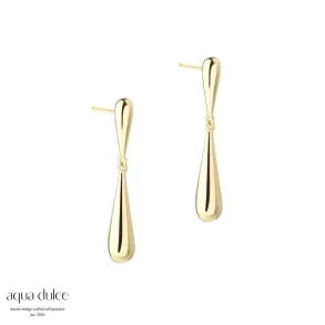 Aqua Dulce, Shiny Drop restikker i forgyldt sterlingslv