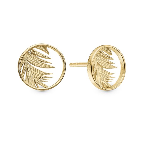 Christina Jewelry, Palm Leaves restikker i forgyldt Slv
