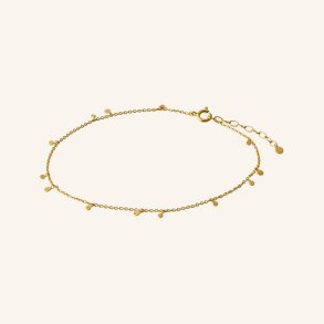 Pernille Corydon Glow ankelkde i forgyldt slv