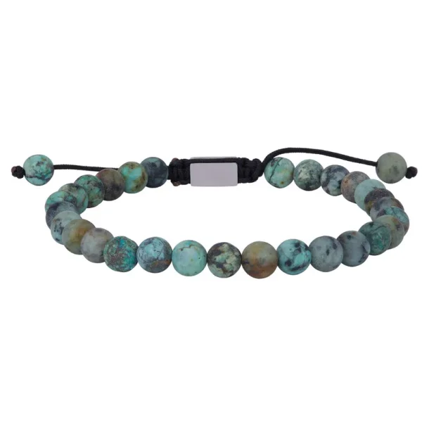 SON of NOA, Armb�nd med kugler, african turquoise mat