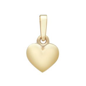 Hjertevedhng 8mm i 8kt rdguld