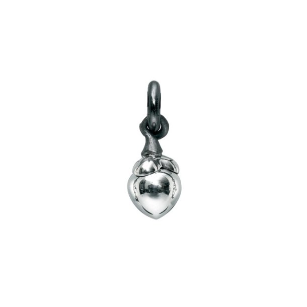 Ole Lynggaard Sweet Drops charm, lille spids, S�lv