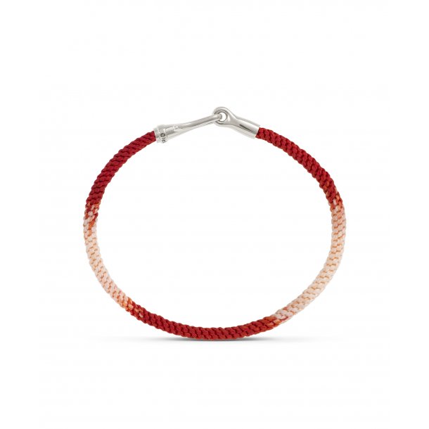 Ole Lynggaard Life armbnd, Slv/Red