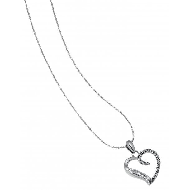 By M&uuml;ller diamantvedhng, 14kt hvidguld