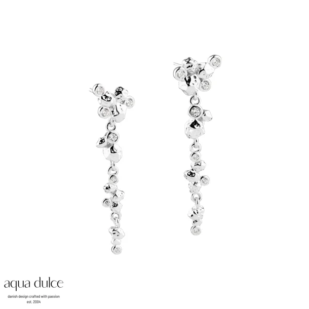 Aqua Dulce, Darling Rock big earstud i sterlingslv