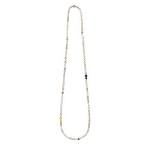 Ole Lynggaard perlekde med blandede sten 90 cm