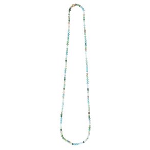 Ole Lynggaard perlekde med blandede sten 80 cm