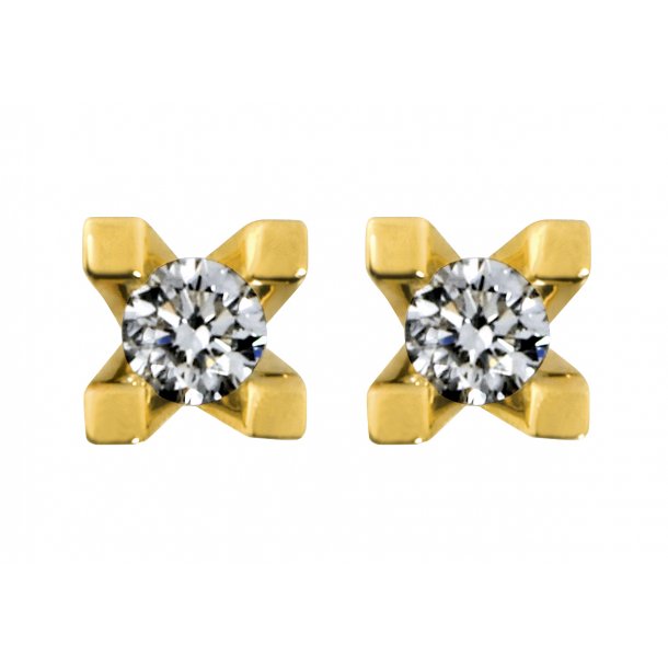 Dreams restikker, 14kt rdguld, 0,40ct TW/Si-P