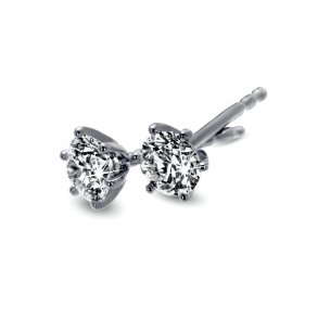 Diana rering, 14kt hvidguld, 0,50ct brillant i alt