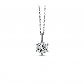 Diana vedhng, 14kt hvidguld, 0,10ct brillant