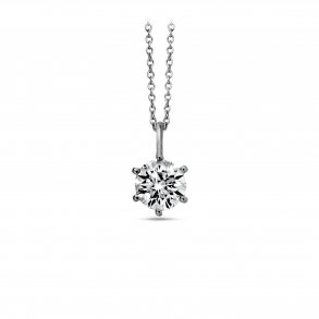 Diana vedhng, 14kt hvidguld, 0,20ct brillant