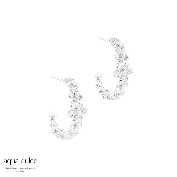 Aqua Dulce, Jasmin hoops LARGE
