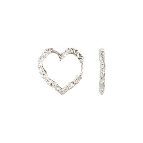 Camille Brinch, Heart Crush Hoops mellem i sterlings�lv