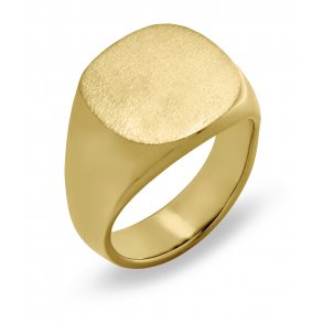 Signature ring, 14kt rdguld