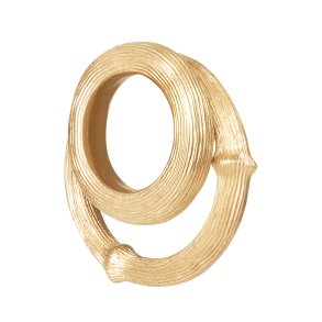 Ole Lynggaard Nature rering/hals-vedhng duo i 18 karat guld