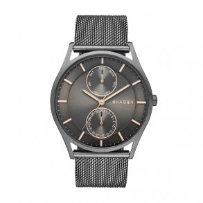Skagen Holst SKW6180 herreur, mrkbelagt stl