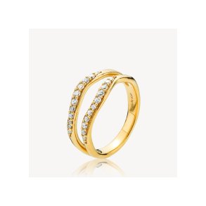 Isabel Camille Titiana ring i forgyldt sterlings�lv