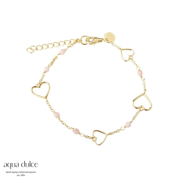 Aqua Dulce, Alma armb�nd i forgyldt sterlings�lv