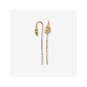 Camille Brinch, Blurry Layers Earlines i forgyldt sterlingslv